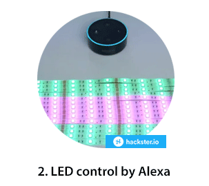 LED control by Alexa