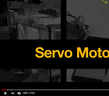 Servo Motor Series with PHPoC