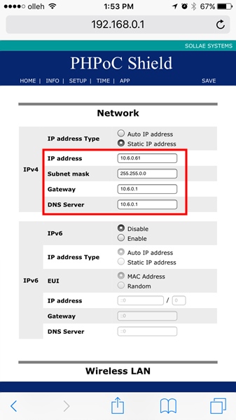 Input IP