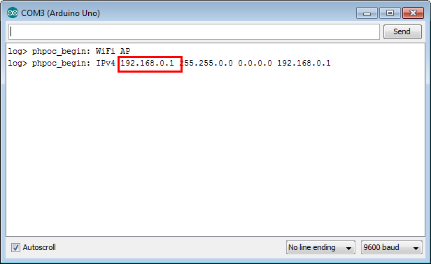 Verify IP-SoftAP